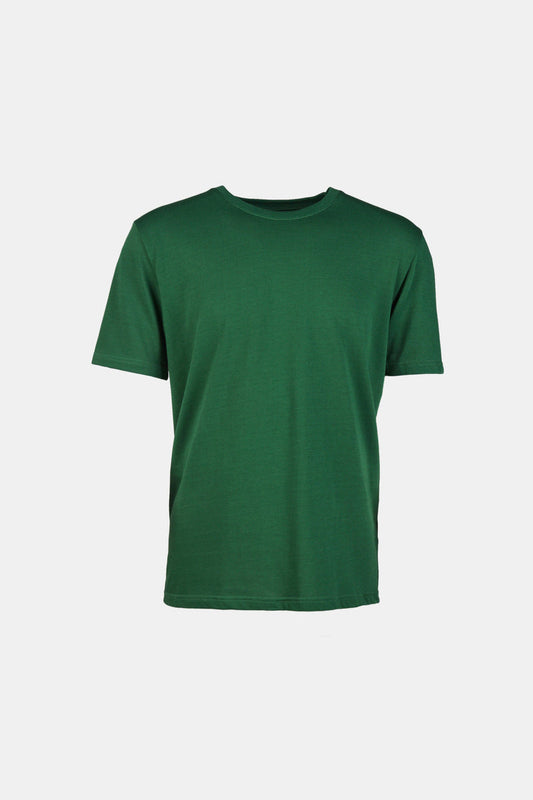 Short Sleeve T Shirt Plastic Free - Bottle Green