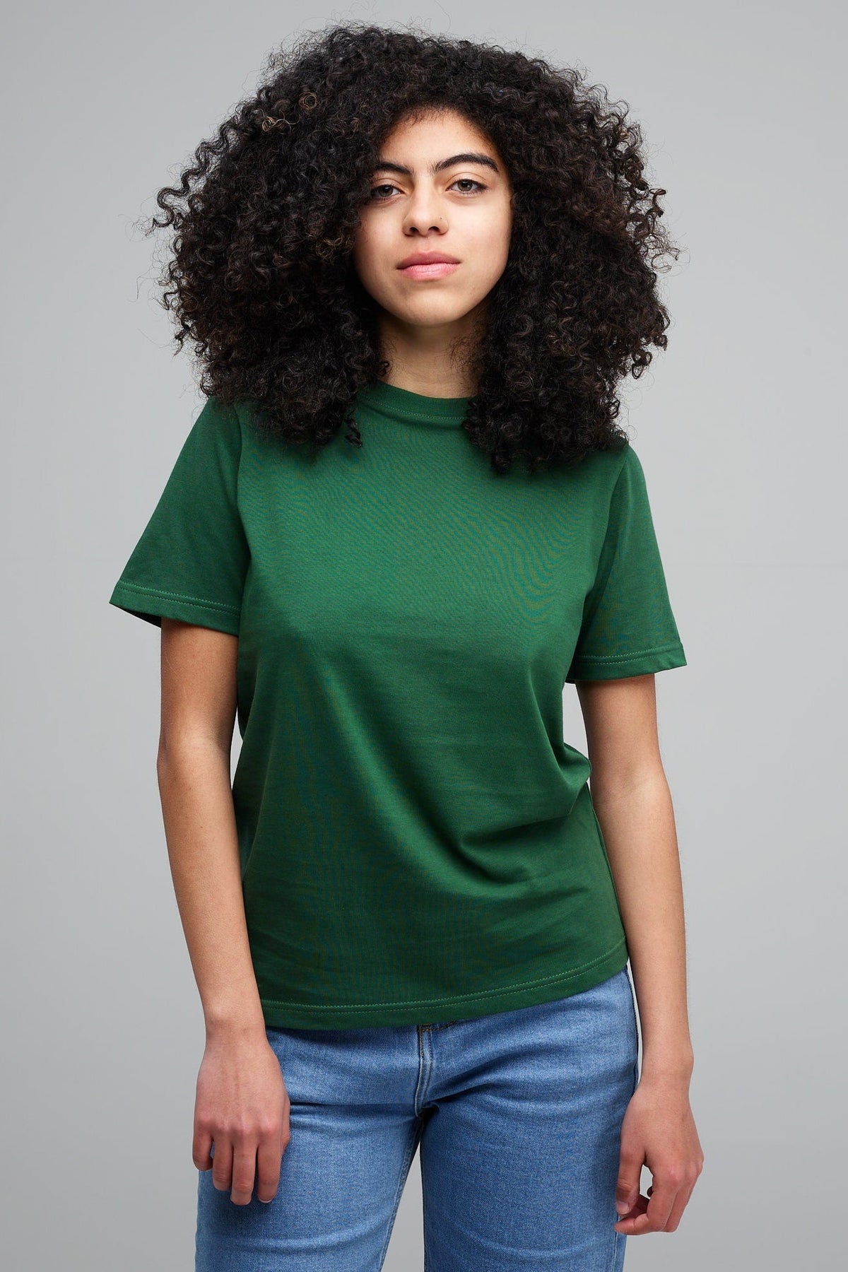 Short Sleeve T Shirt Plastic Free - Bottle Green