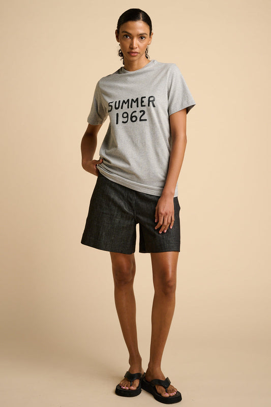 Work Short Denim - Black